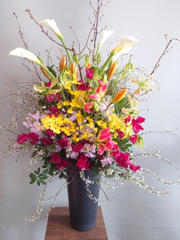 卒業式のお花