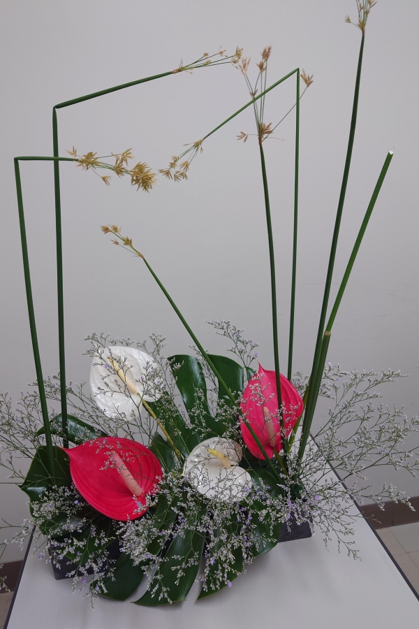 今月の花レッスン