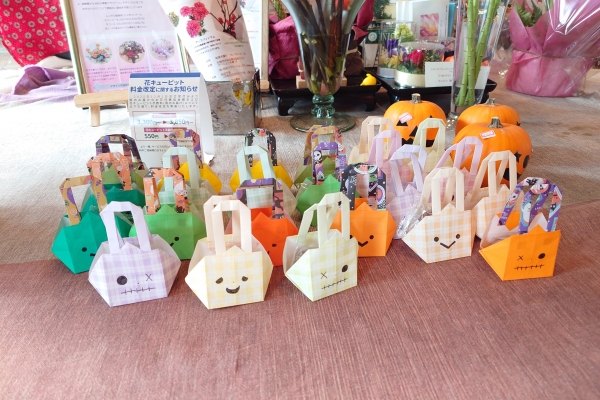 ハロウィンの可愛いお客様のために????