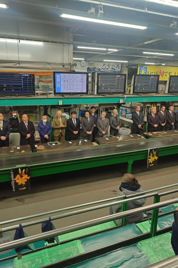 それぞれの初競り