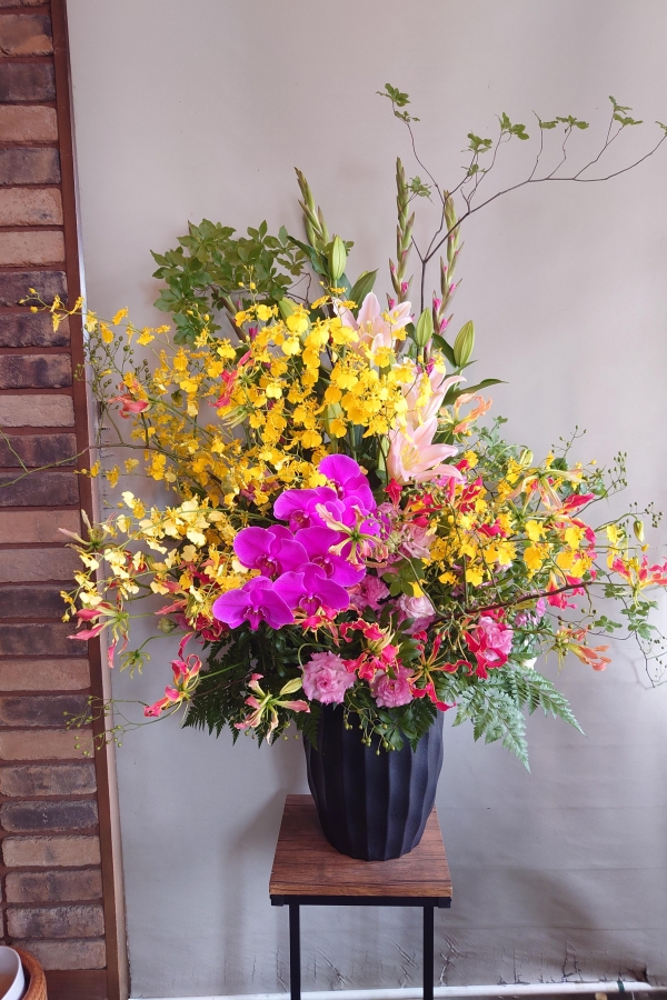 明日お届けの演台装花