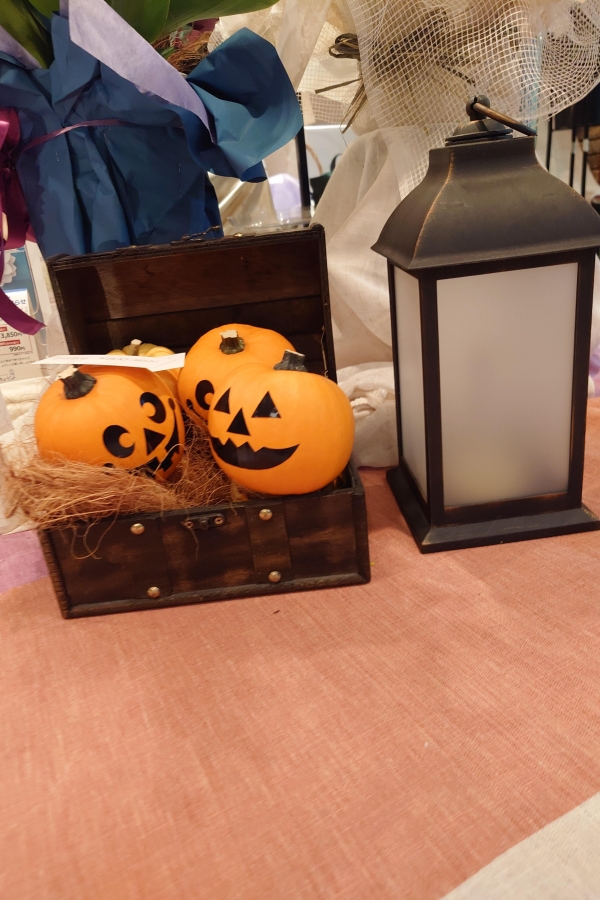 ハロウィンが近づいてきます